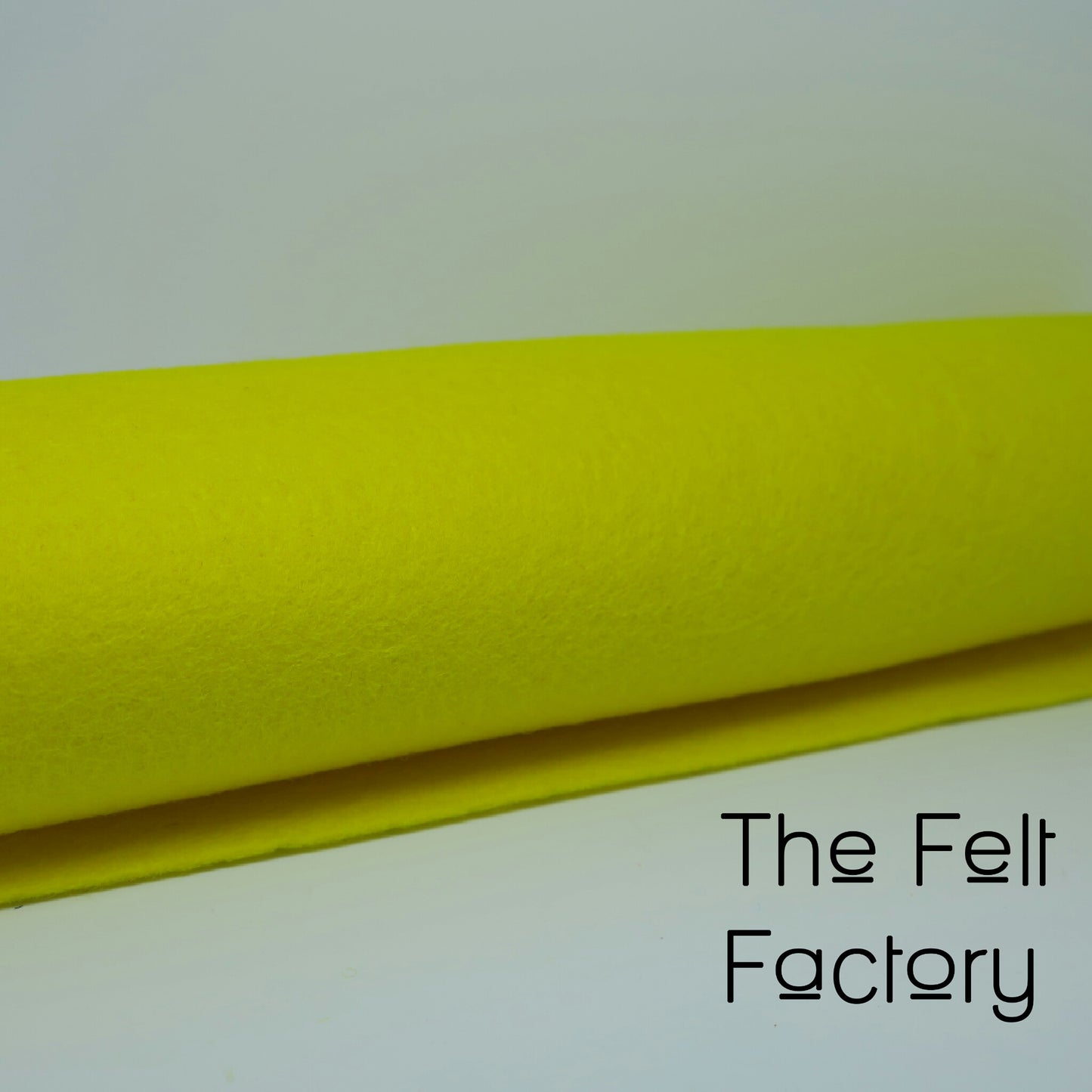 100% Merino Wool Felt Sheet - Lemon