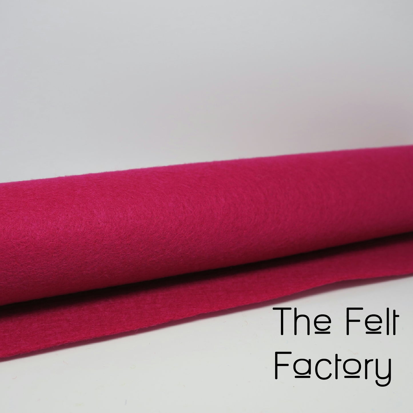 100% Merino Wool Felt Sheet - Raspberry