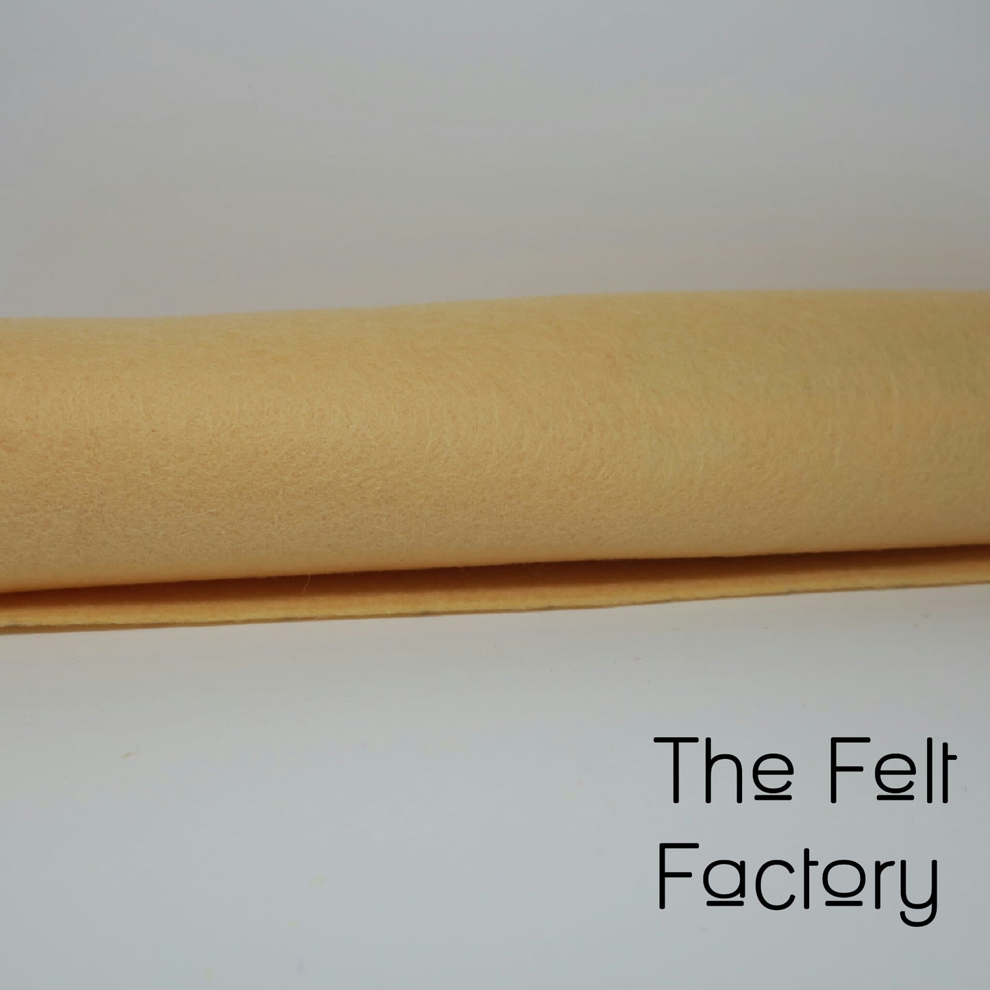 100% Merino Wool Felt Sheet - Apricot