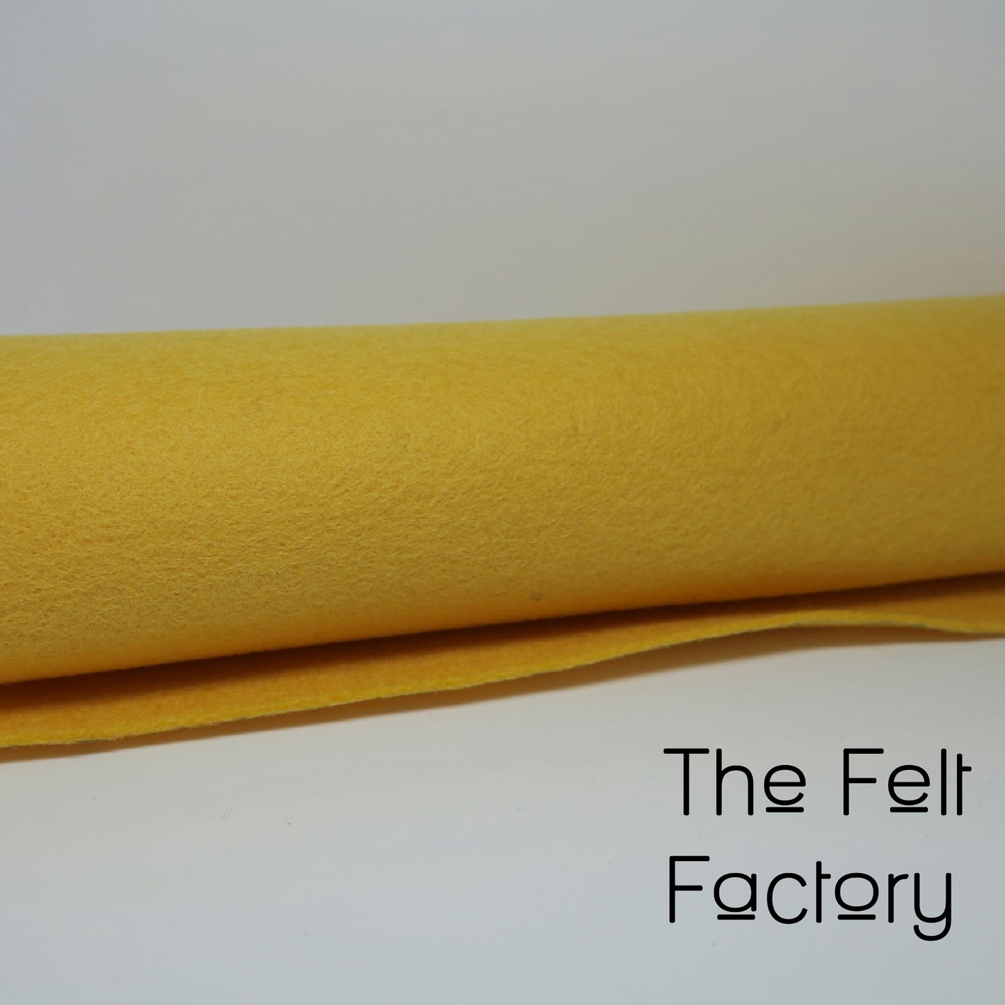 100% Merino Wool Felt Sheet - Soft Yellow