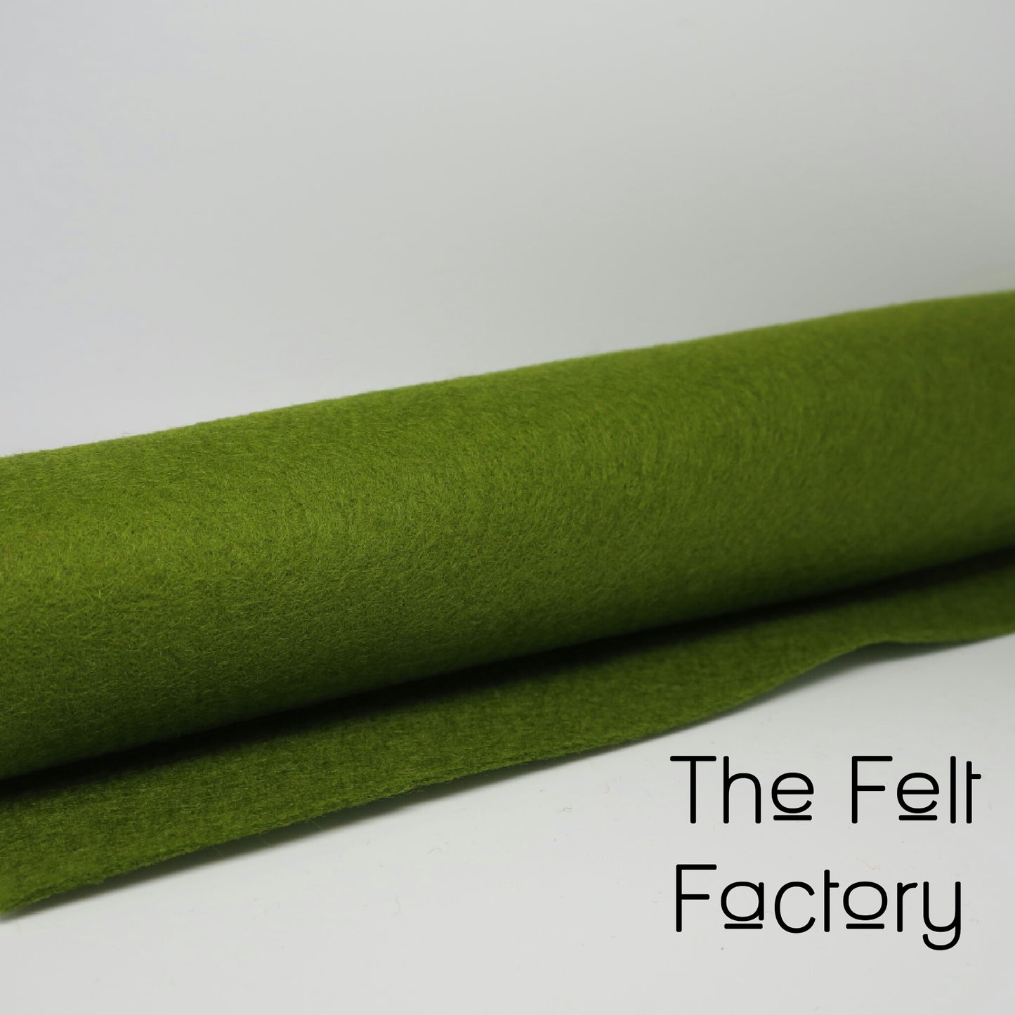 100% Merino Wool Felt Sheet - Olive