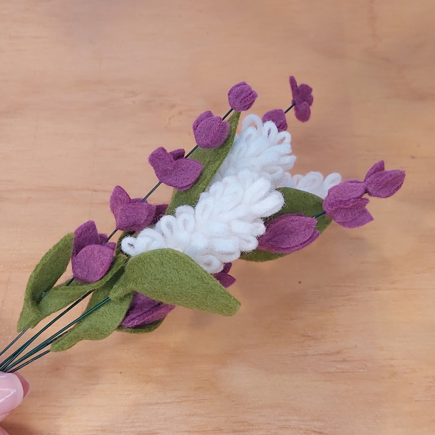 Lavender - DIY Felt Flower Making Kit