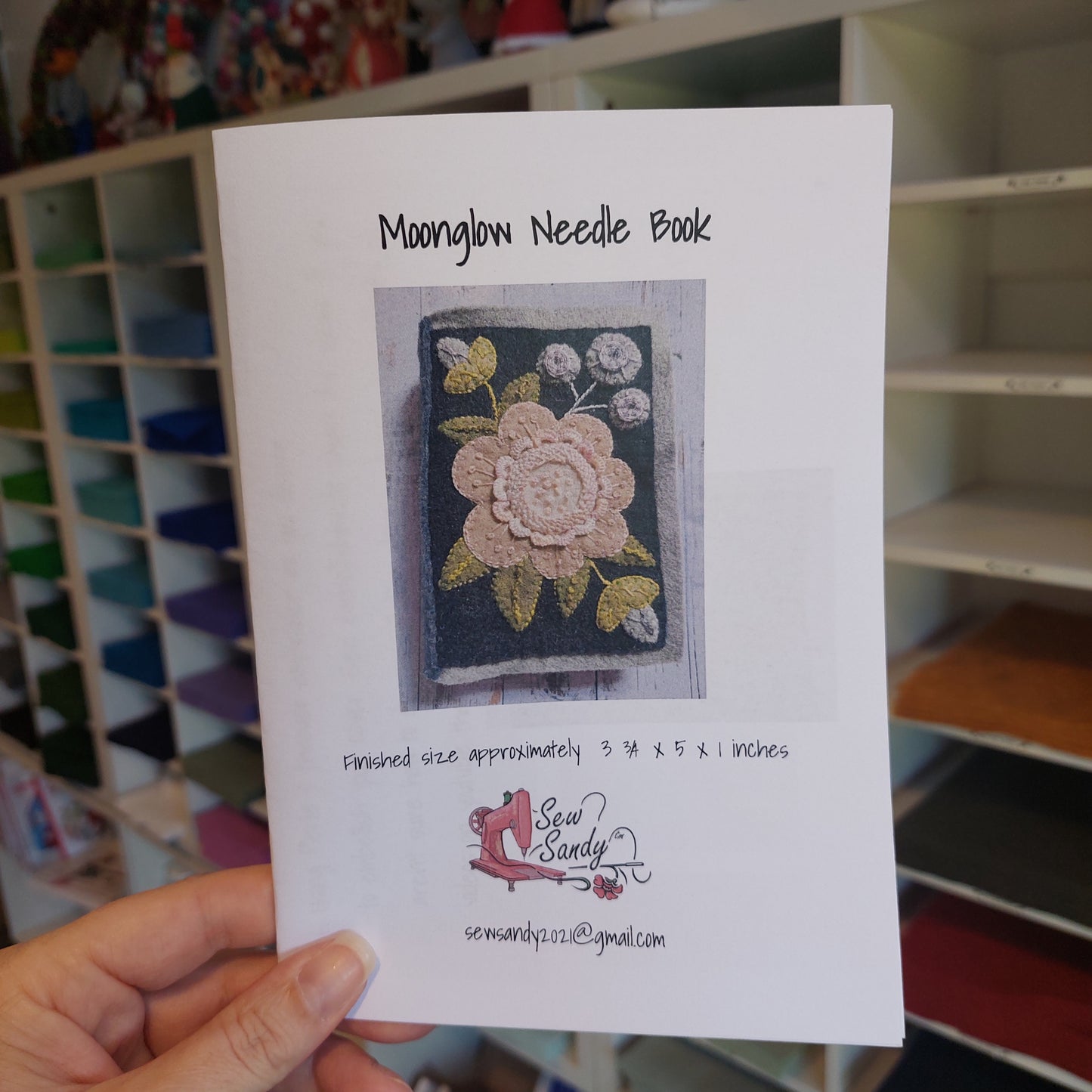 Moonglow Needle Book - Sew Sandy