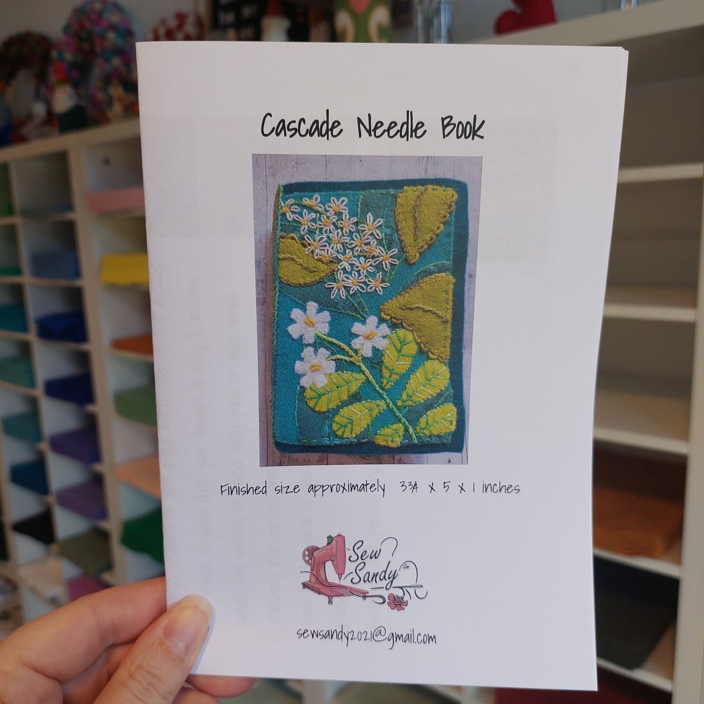 Cascade Needle Book - Sew Sandy
