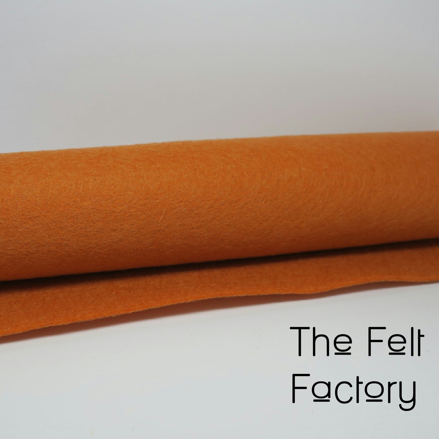 100% Merino Wool Felt Sheet - Pumpkin