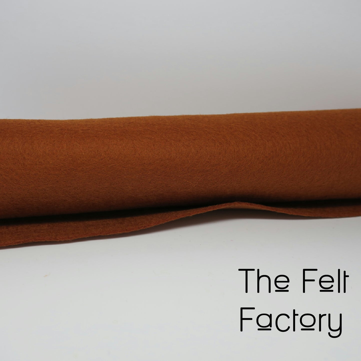 100% Merino Wool Felt Sheet - Rust