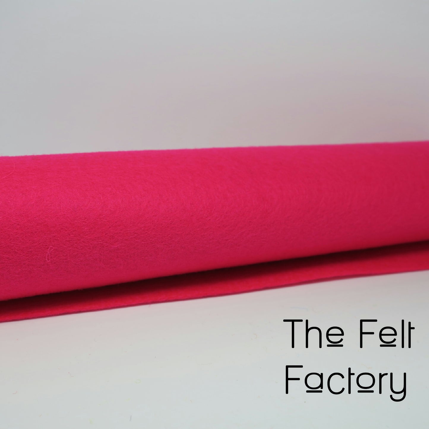100% Merino Wool Felt Sheet - Fushia