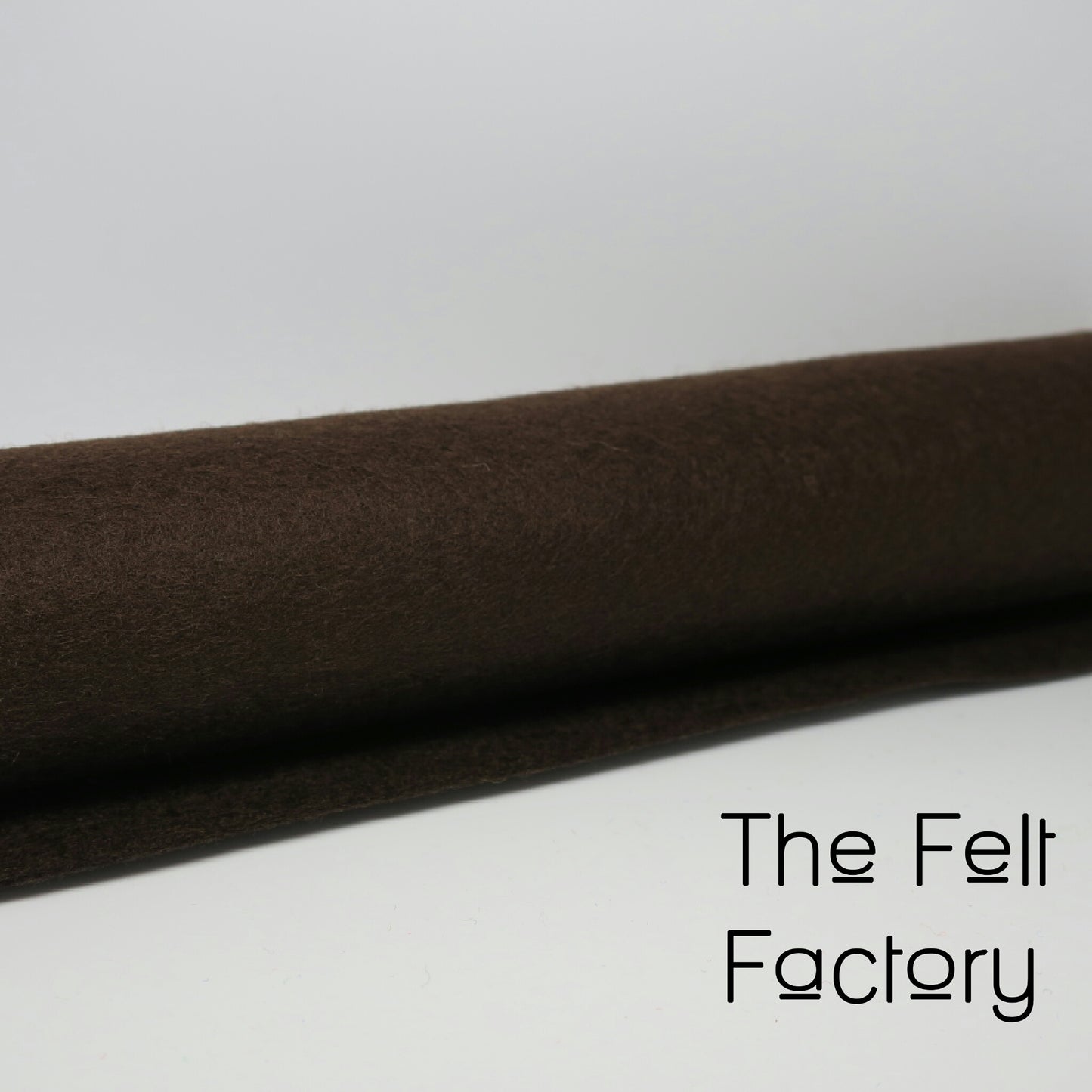 100% Merino Wool Felt Sheet - Chocolate