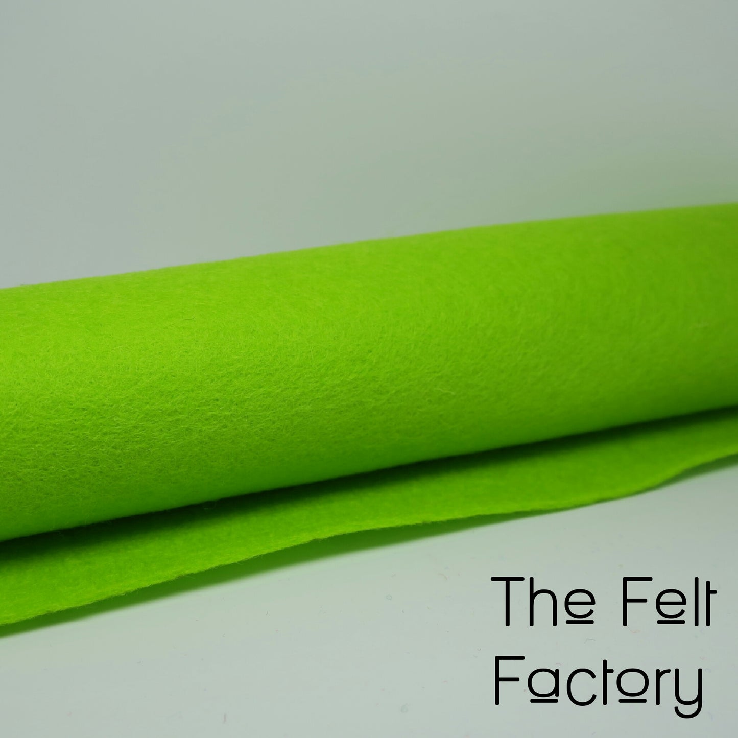 100% Merino Wool Felt Sheet - Lime