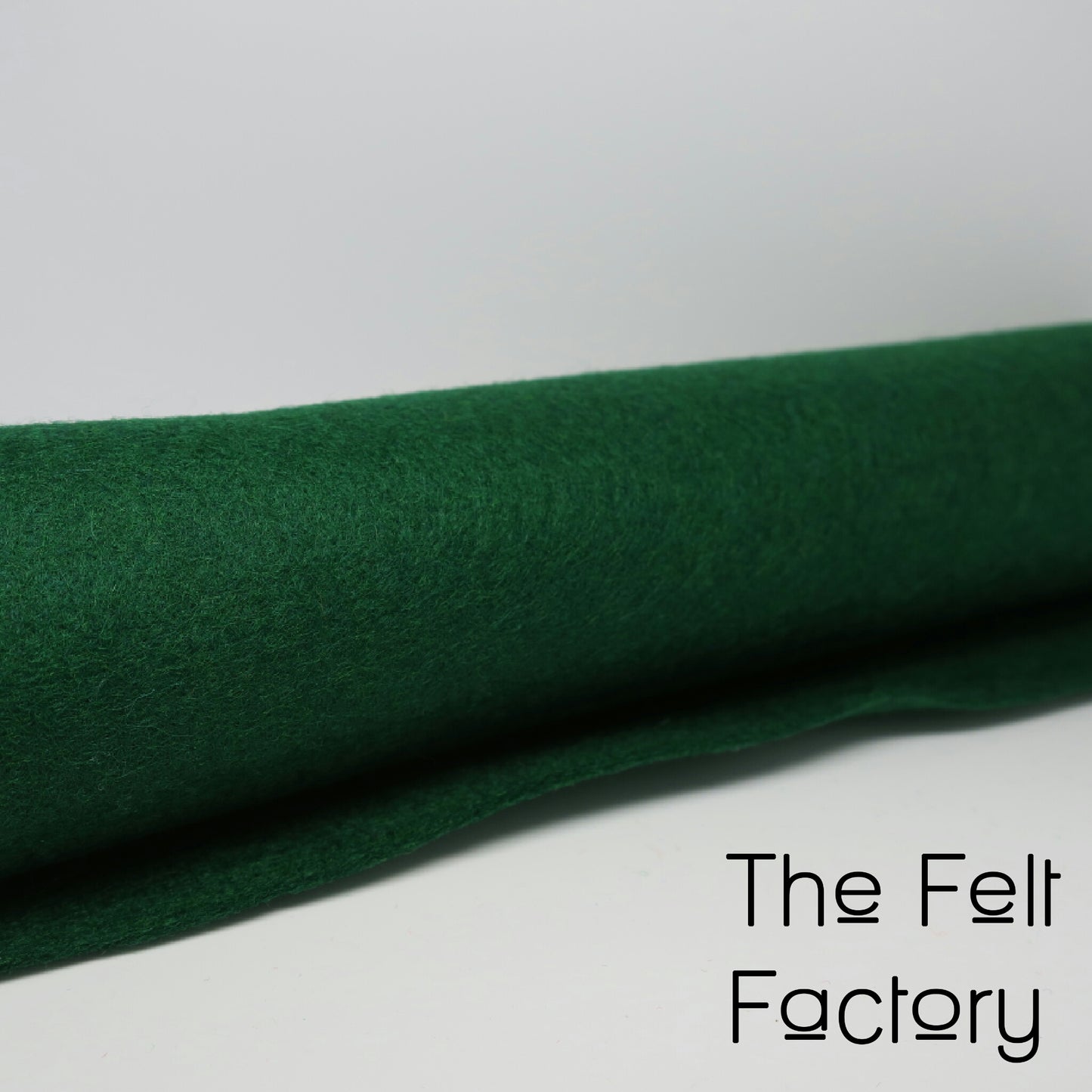 100% Merino Wool Felt Sheet - Hunter Green