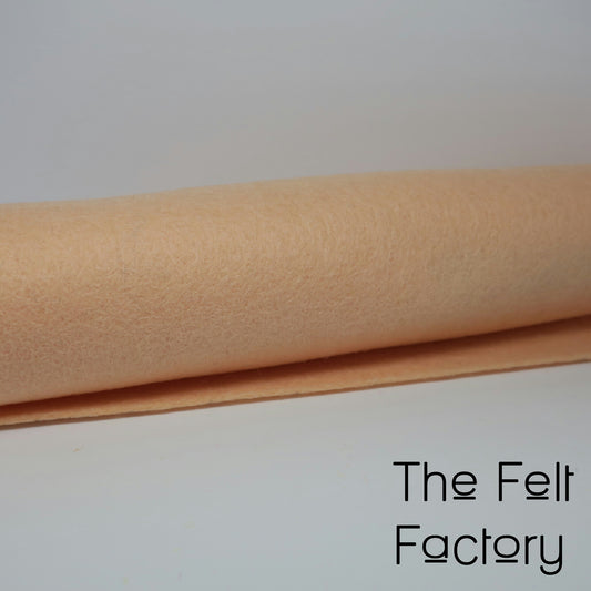 100% Merino Wool Felt Sheet - Blush