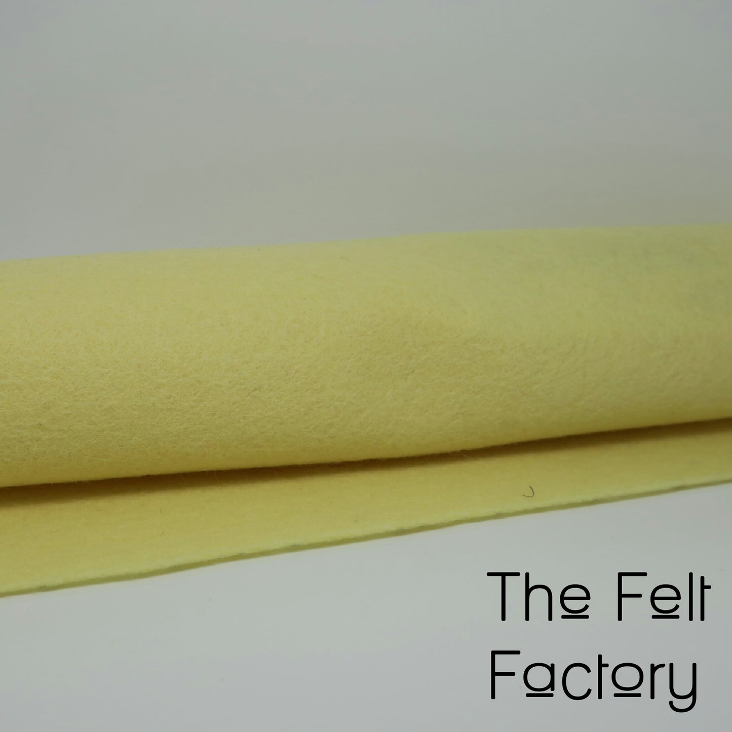 100% Merino Wool Felt Sheet - Baby Yellow