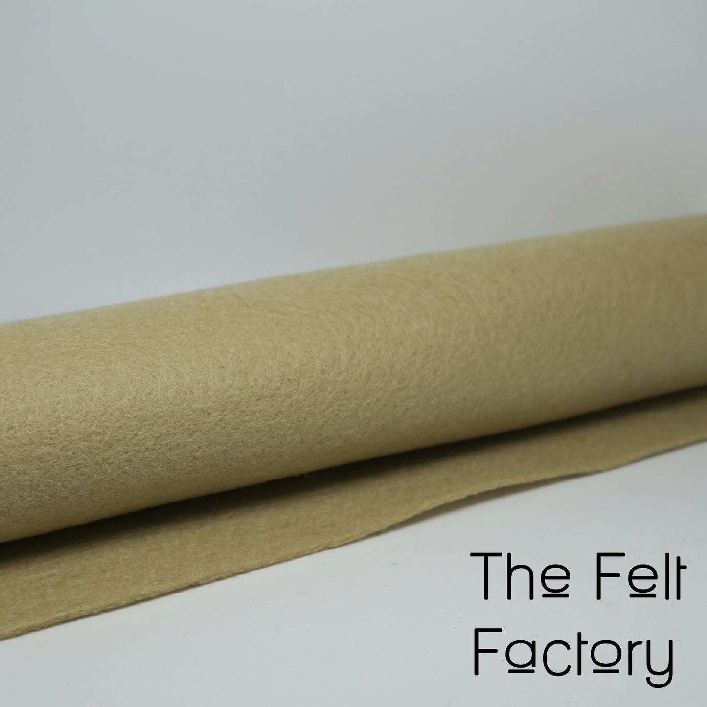 100% Merino Wool Felt Sheet - Sand