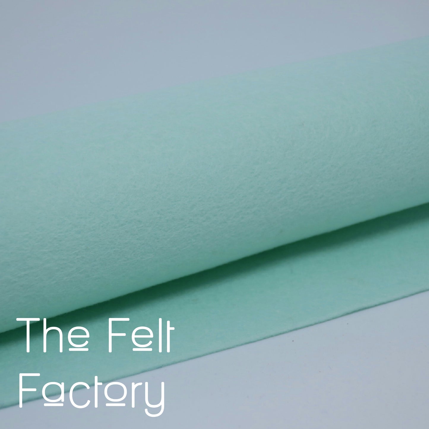 100% Merino Wool Felt Sheet - Arctic Blue