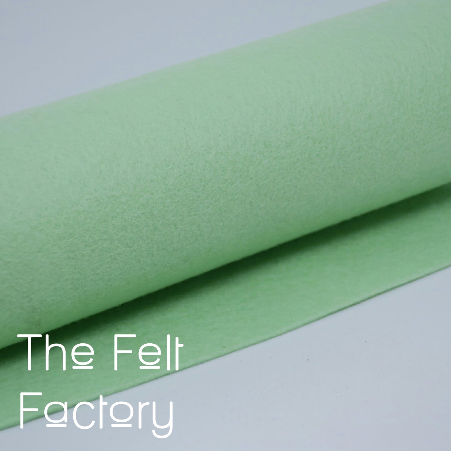 100% Merino Wool Felt Sheet - Arctic Green