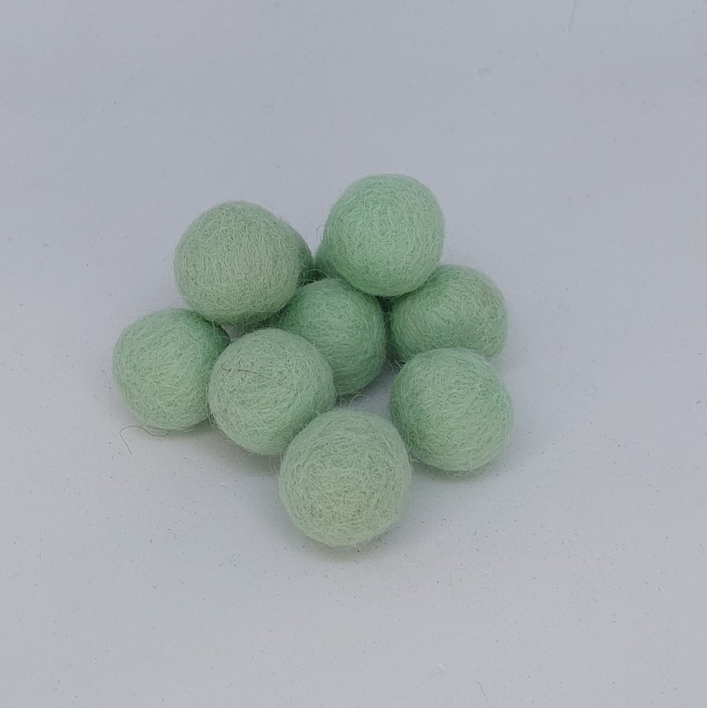 Felt Balls - Arctic Green