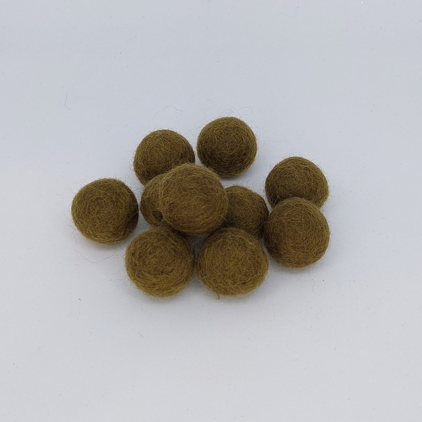 Felt Balls - Bark