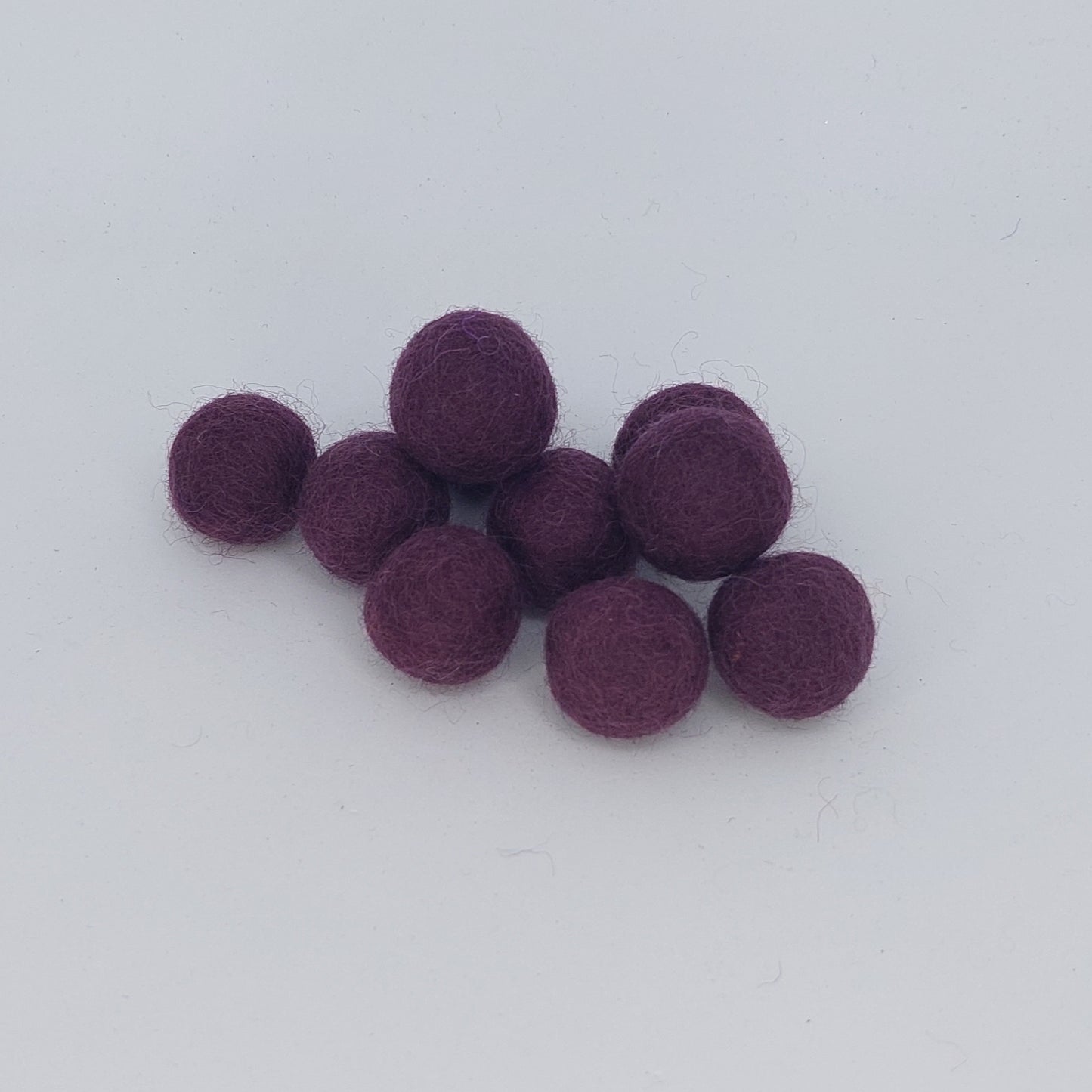 Felt Balls - Blackberry