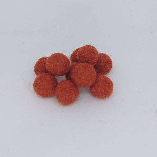 Felt Balls - Brick