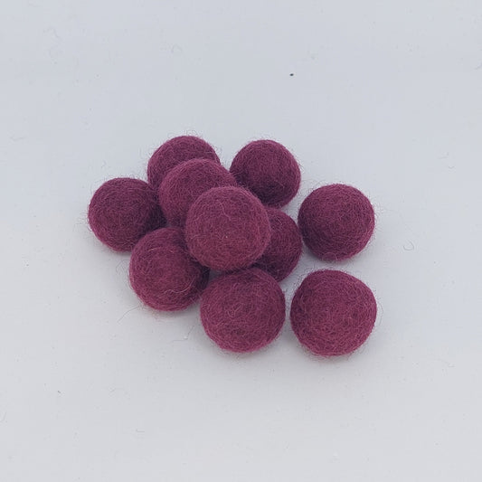 Felt Balls - Cardinal