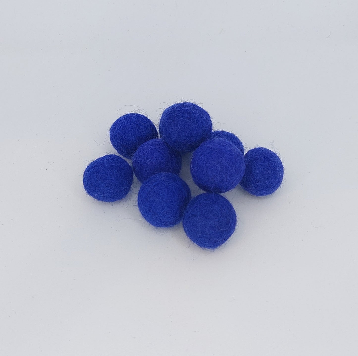 Felt Balls - Dark Blue