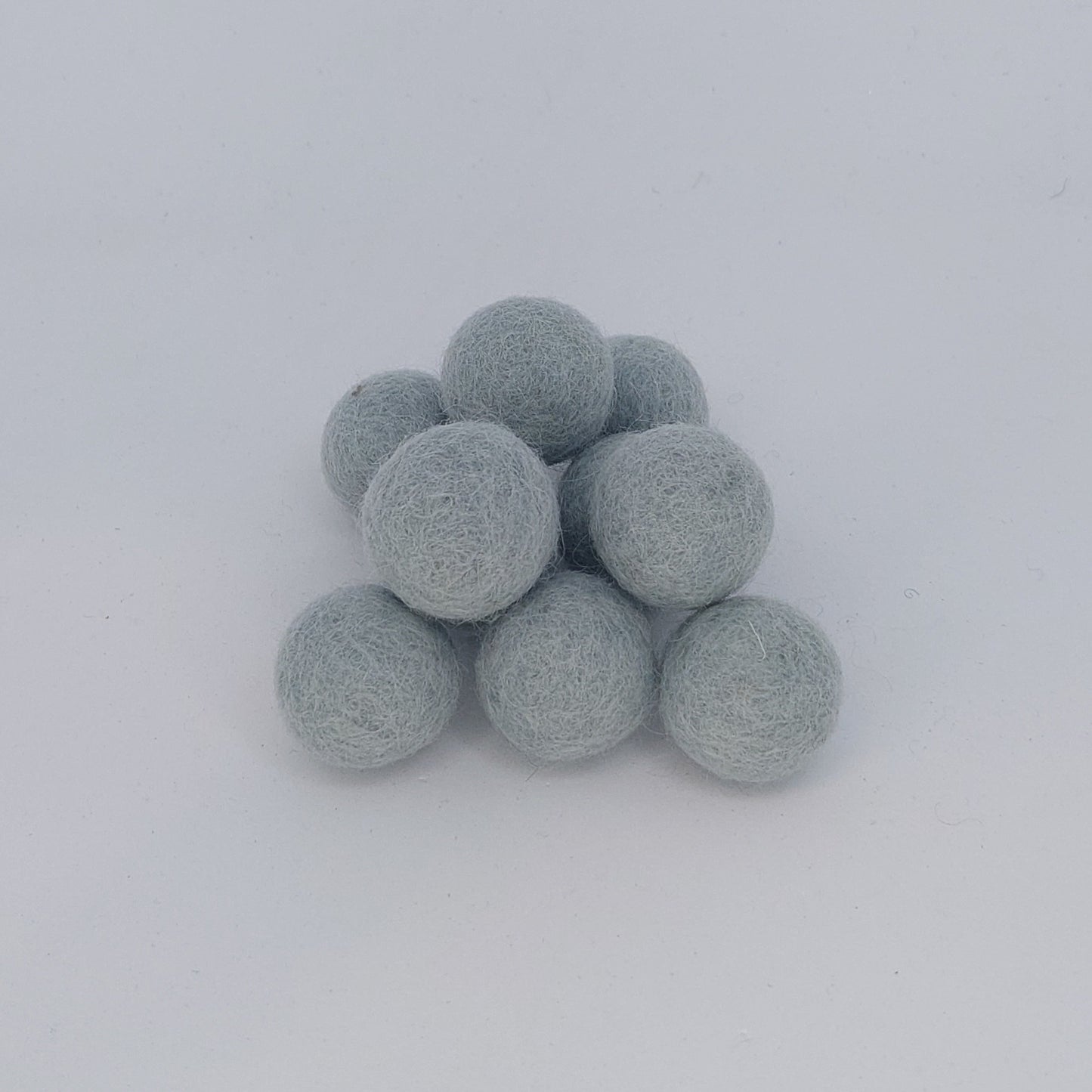 Felt Balls - Dove Grey