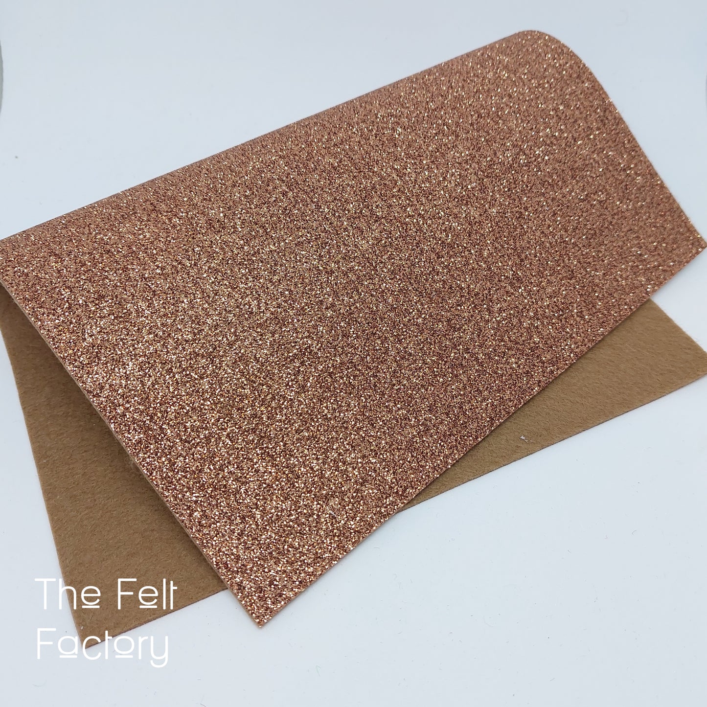 Glitter Felt - Fawn