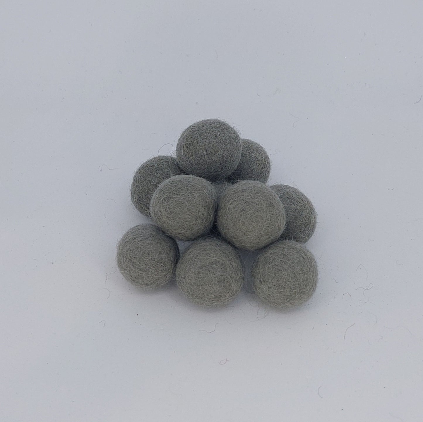 Felt Balls - Grey