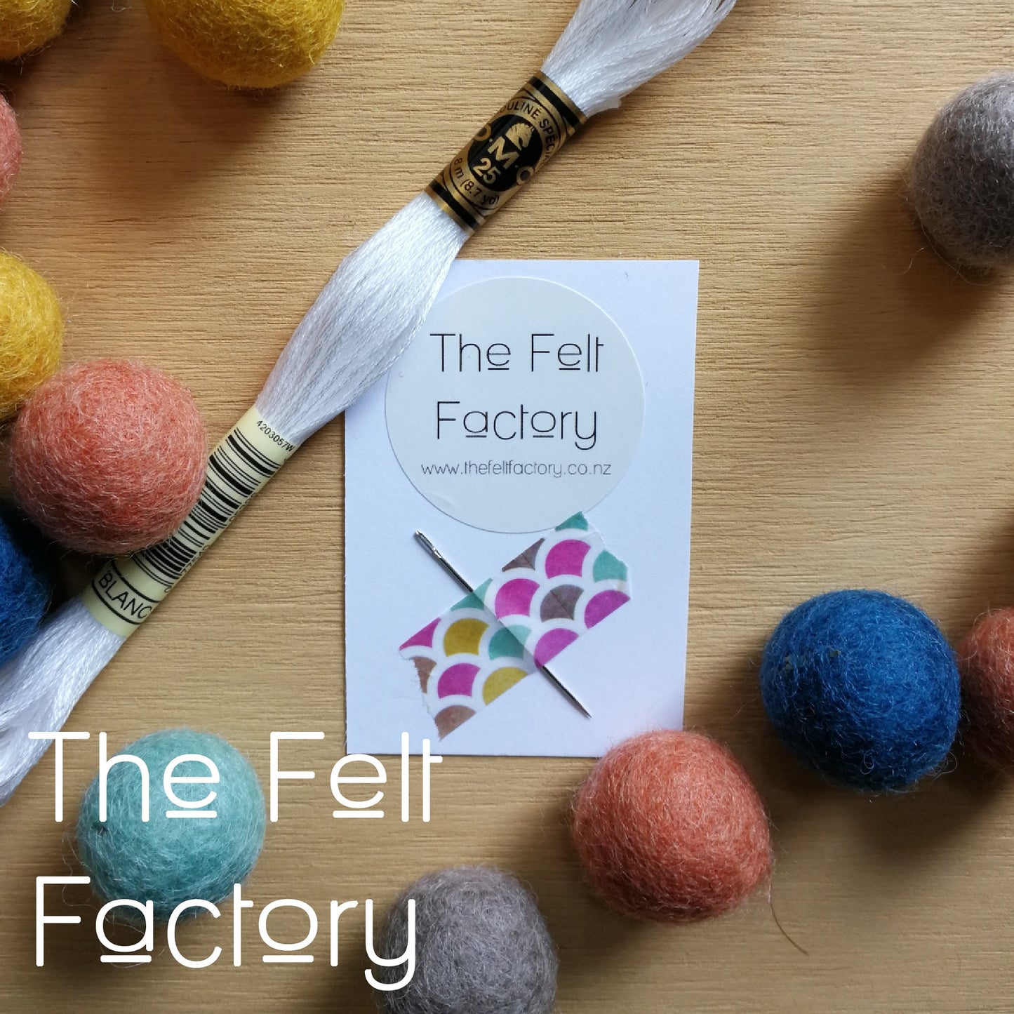Felt Ball Garland Kit