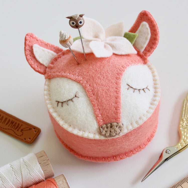 Fifi Fox Pincushion - Molly and Mama