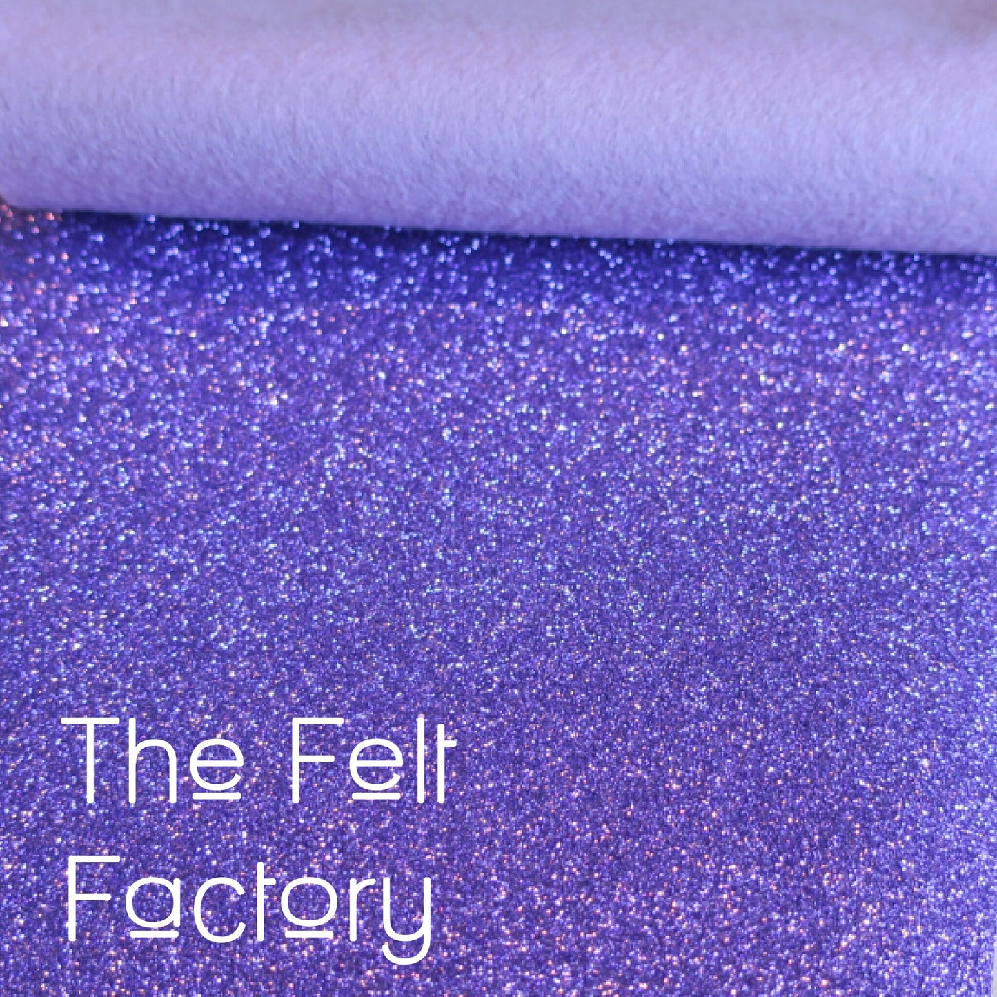Glitter Felt - Lavender