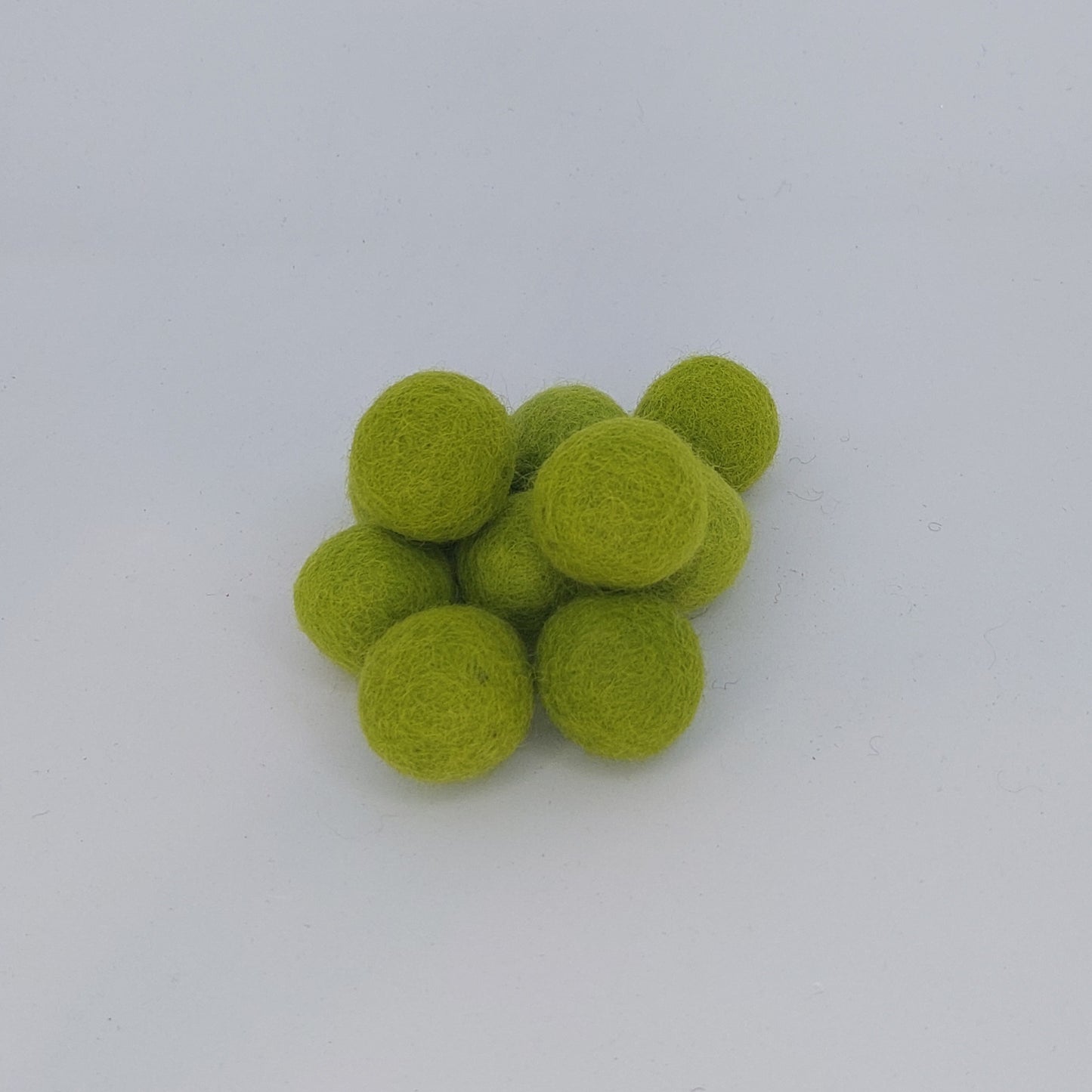 Felt Balls - Lime