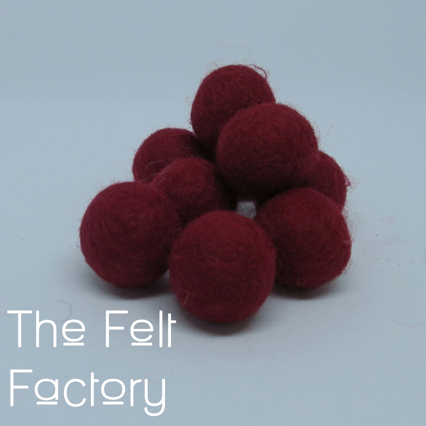 Felt Balls - Merlot