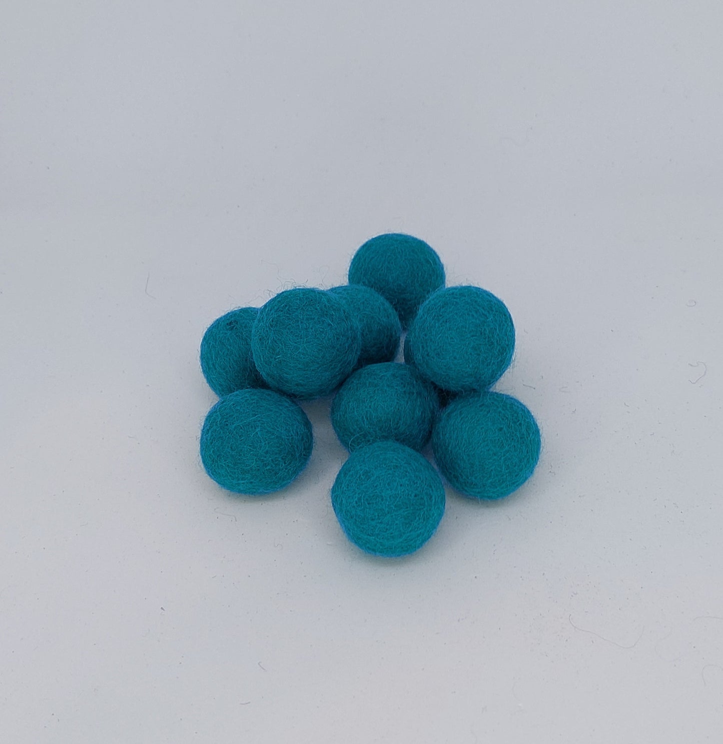 Felt Balls - Ocean Blue