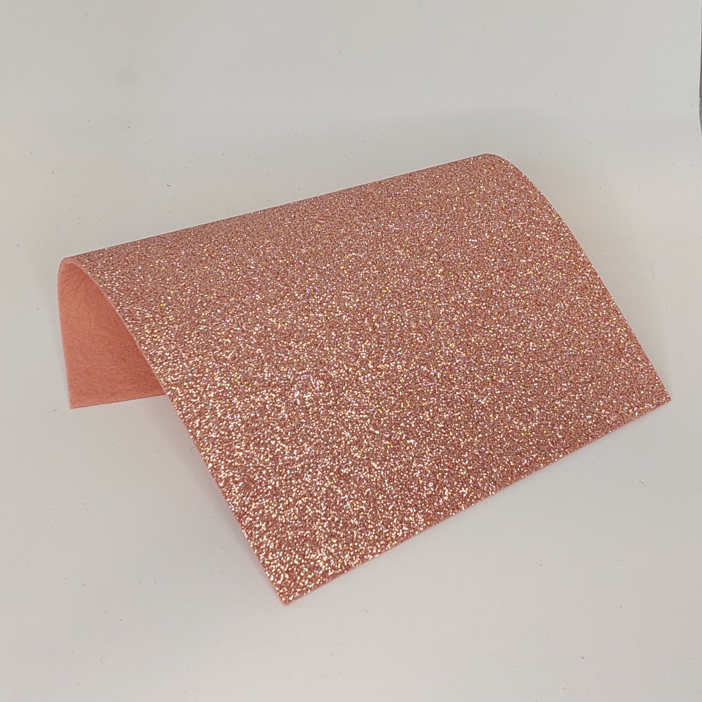 Glitter Felt - Pale Rose