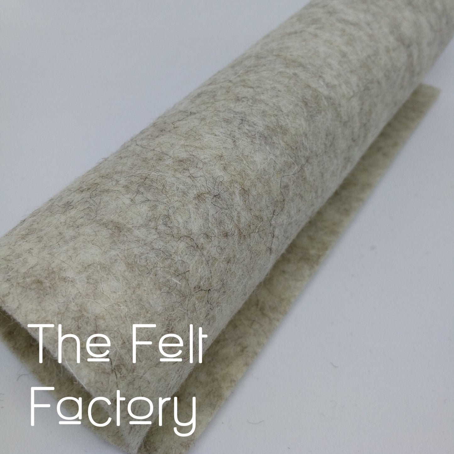 100% Merino Wool Felt Sheet - Light Brown Marle