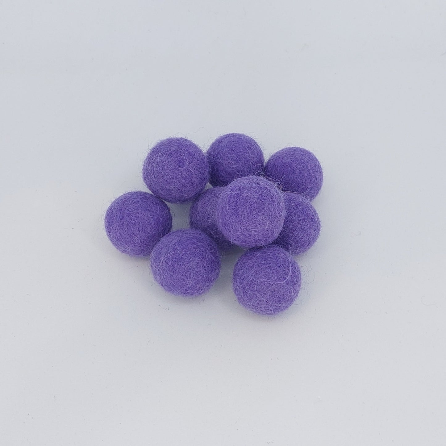 Felt Balls - Purple