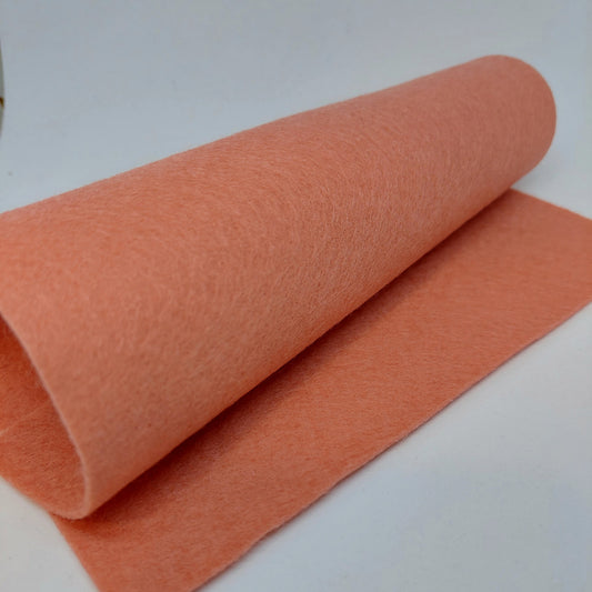 100% Merino Wool Felt Sheet - Rouge