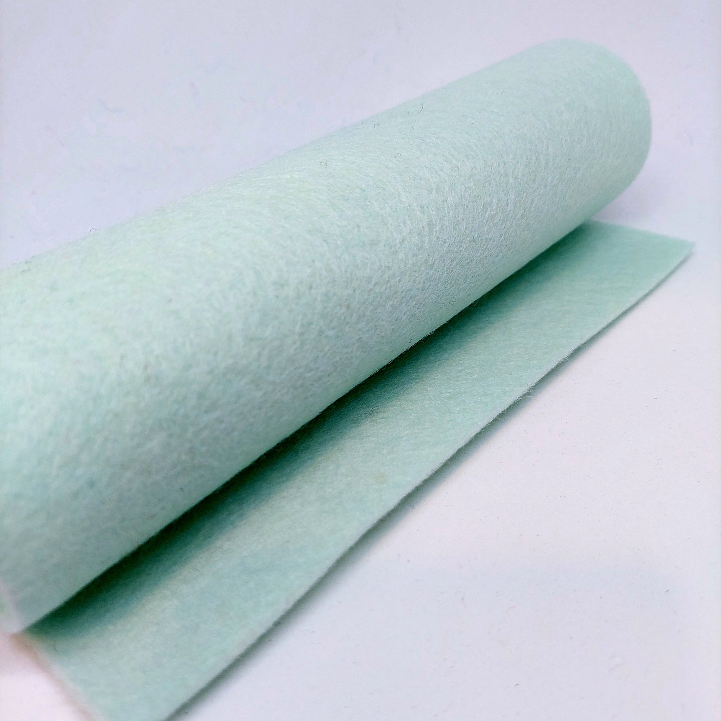 100% Merino Wool Felt Sheet - Soft Blue
