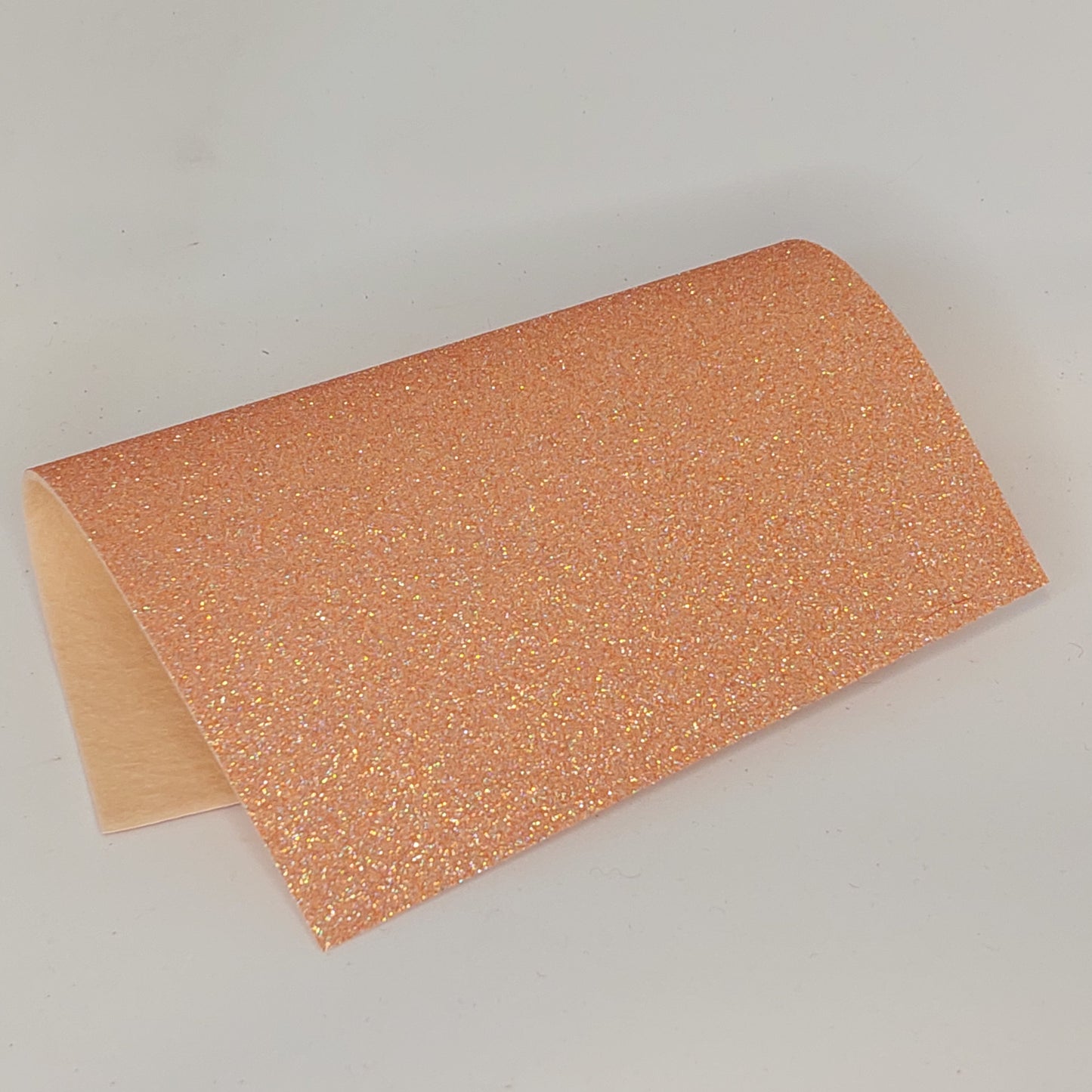 Glitter Felt - Soft Peach