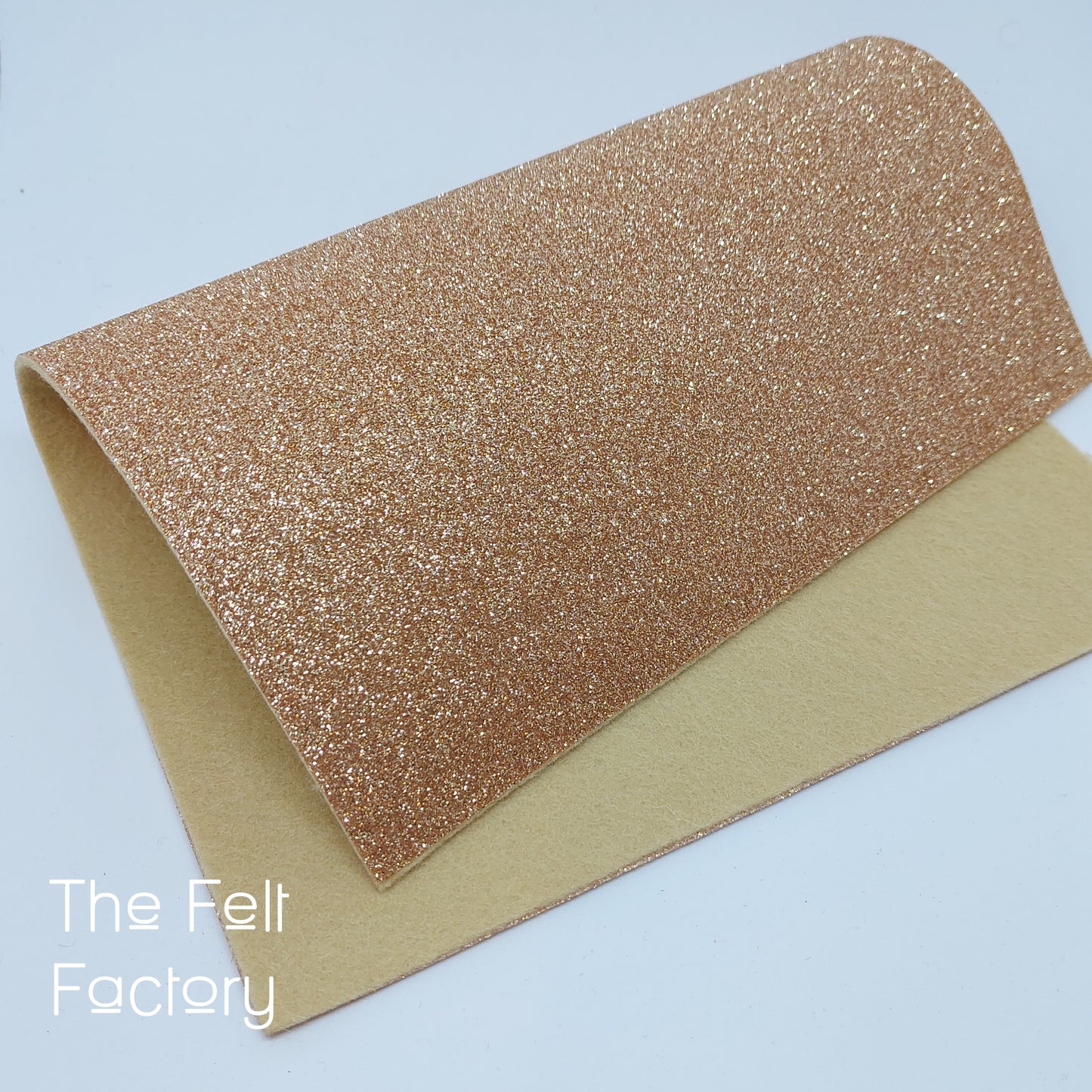 Glitter Felt - Tawny