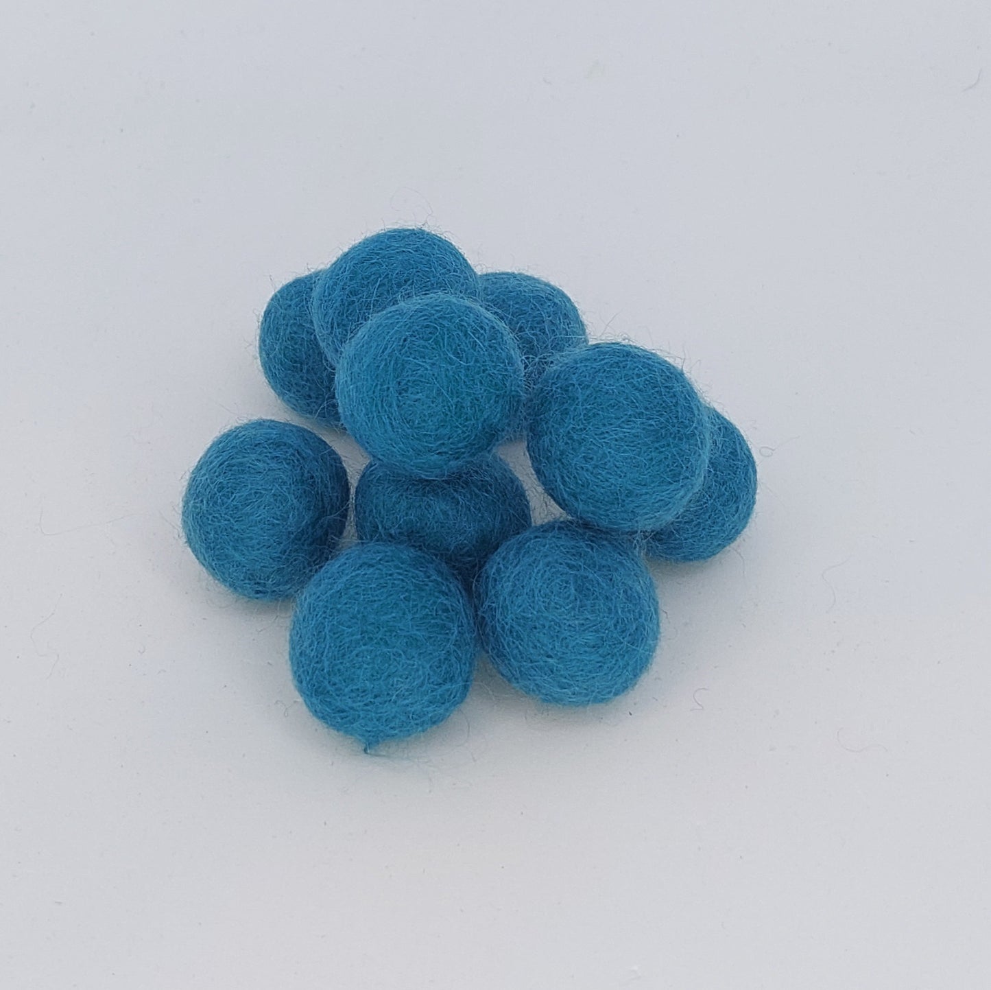 Felt Balls - Teal