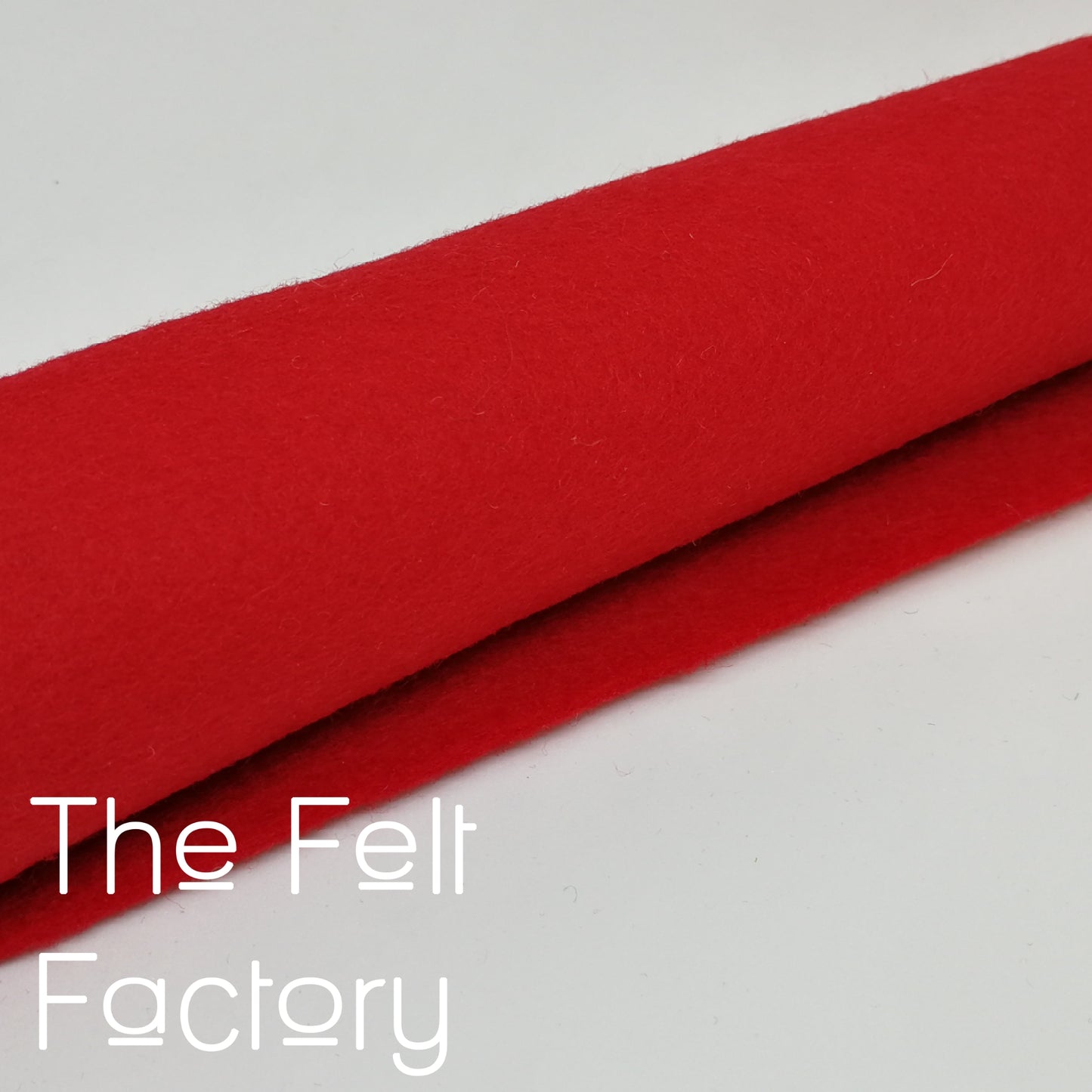 100% Merino Wool Felt Sheet - Tomato
