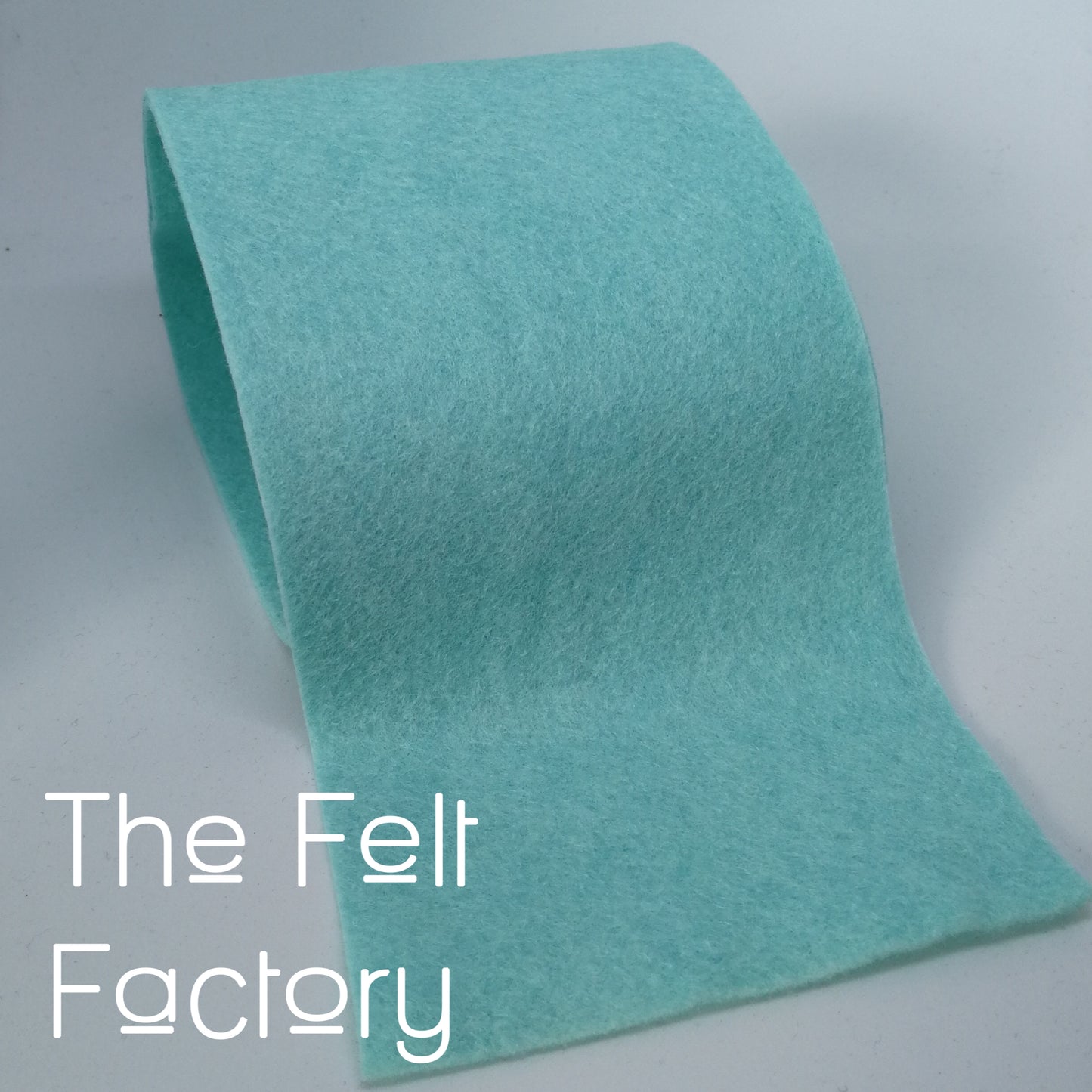 Wool Blend Felt - Aqua