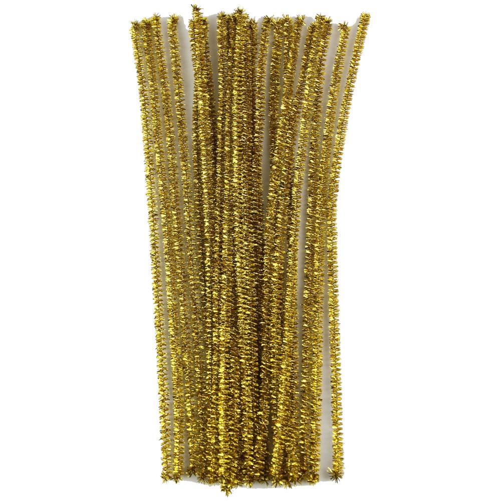 Chinelle Pipe Cleaners - Gold - 25pk