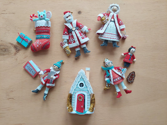 'Twas the Night - Ornament Series by Mmmcrafts