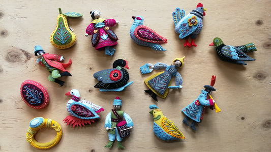 mmmcrafts: twelve days ornament series