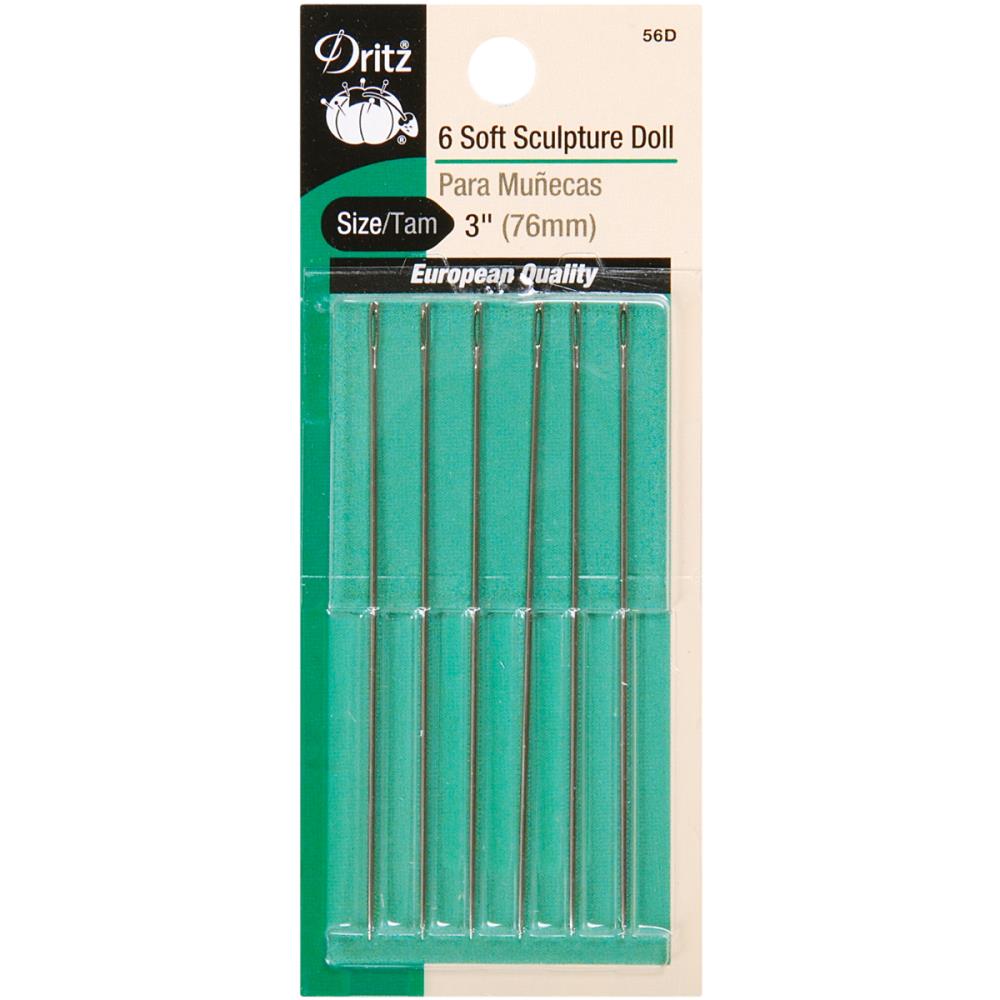 Dritz Long Doll Needles 3"