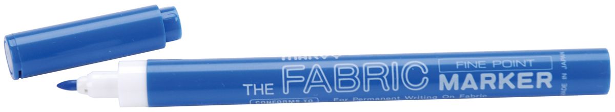 Uchida Permanent Fine Point Fabric Marker - Black