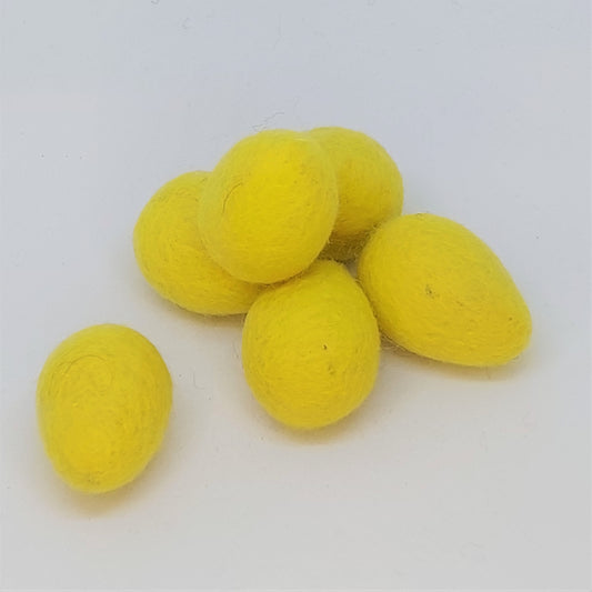 Petite Easter Egg - Bright Yellow